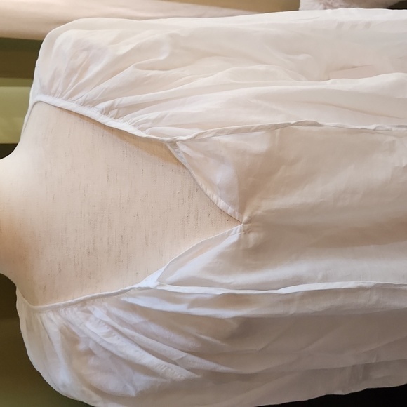 NWT Caslon White L/S Pheasant Top-Size 1X​​​​​​​​ - Picture 2 of 5